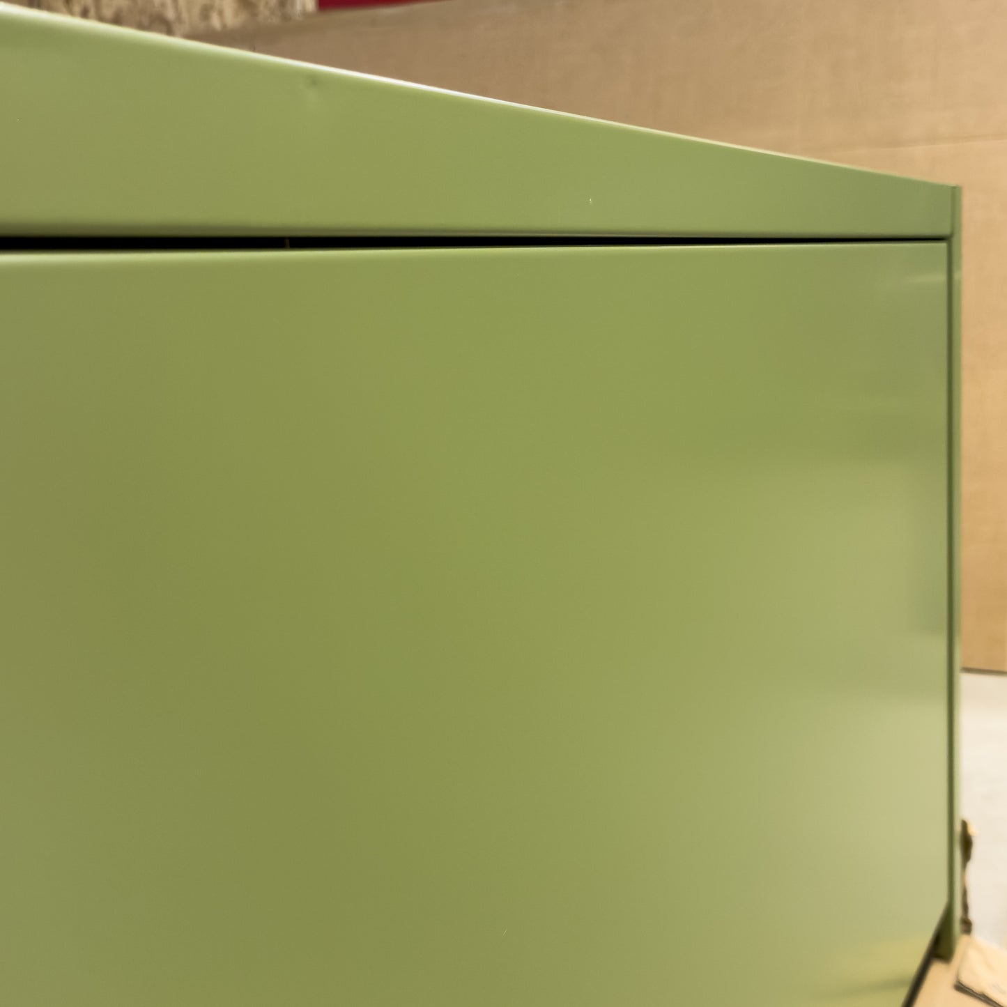 *SCRATCH AND DENT* 72" Hutch - Olive Green/Olive Green/Black