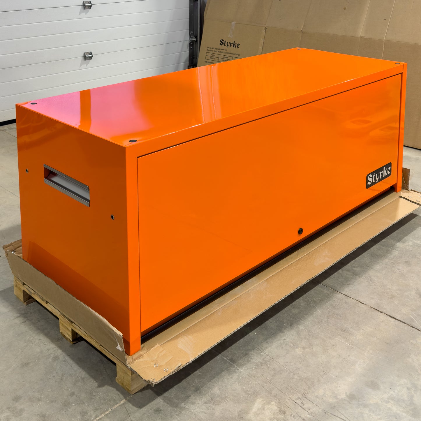 *SCRATCH AND DENT* 72" Hutch - Orange/Orange/Black