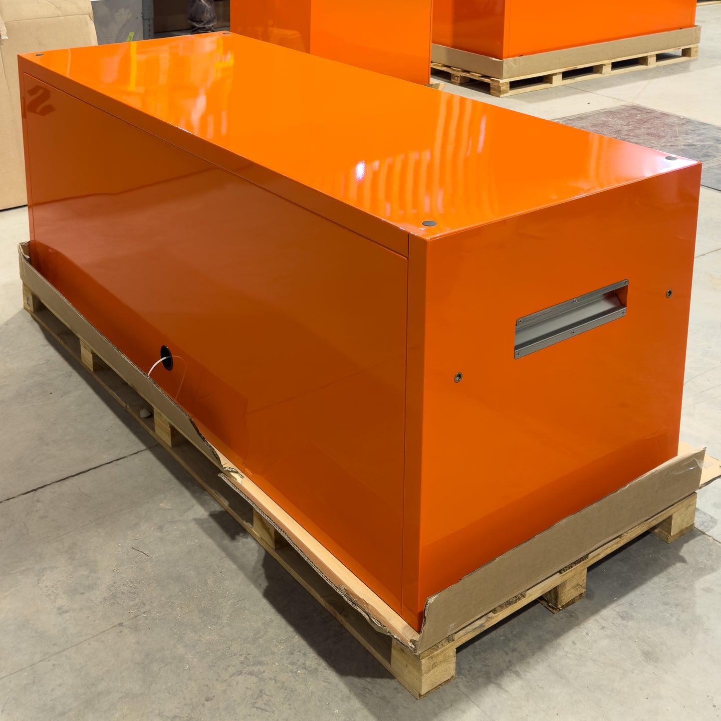 *SCRATCH AND DENT* 72" Hutch - Orange/Orange/Black