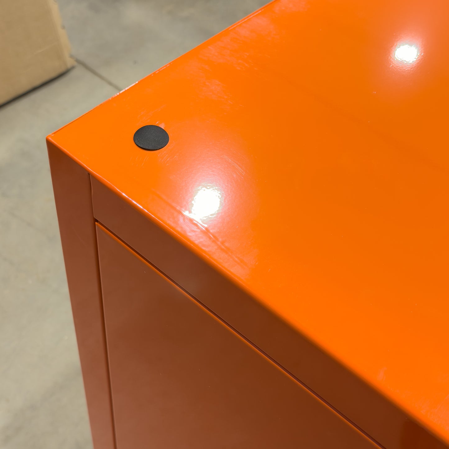 *SCRATCH AND DENT* 72" Hutch - Orange/Orange/Black