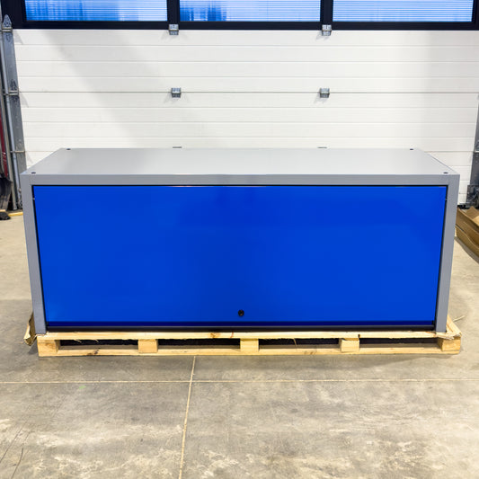 *SCRATCH AND DENT* 72" Hutch - Grey/Blue/Black