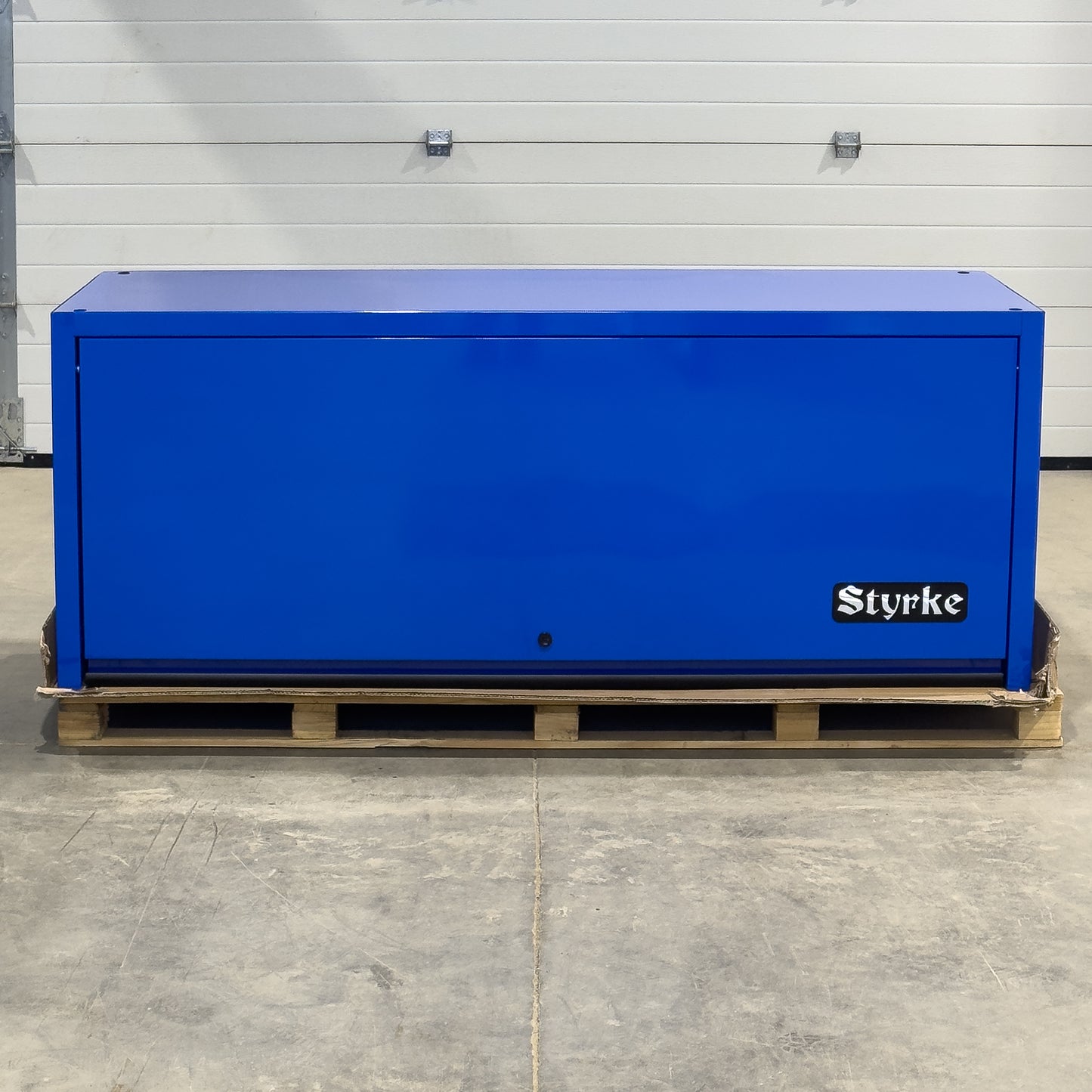 *SCRATCH AND DENT* 72" Hutch - Blue/Blue/Black