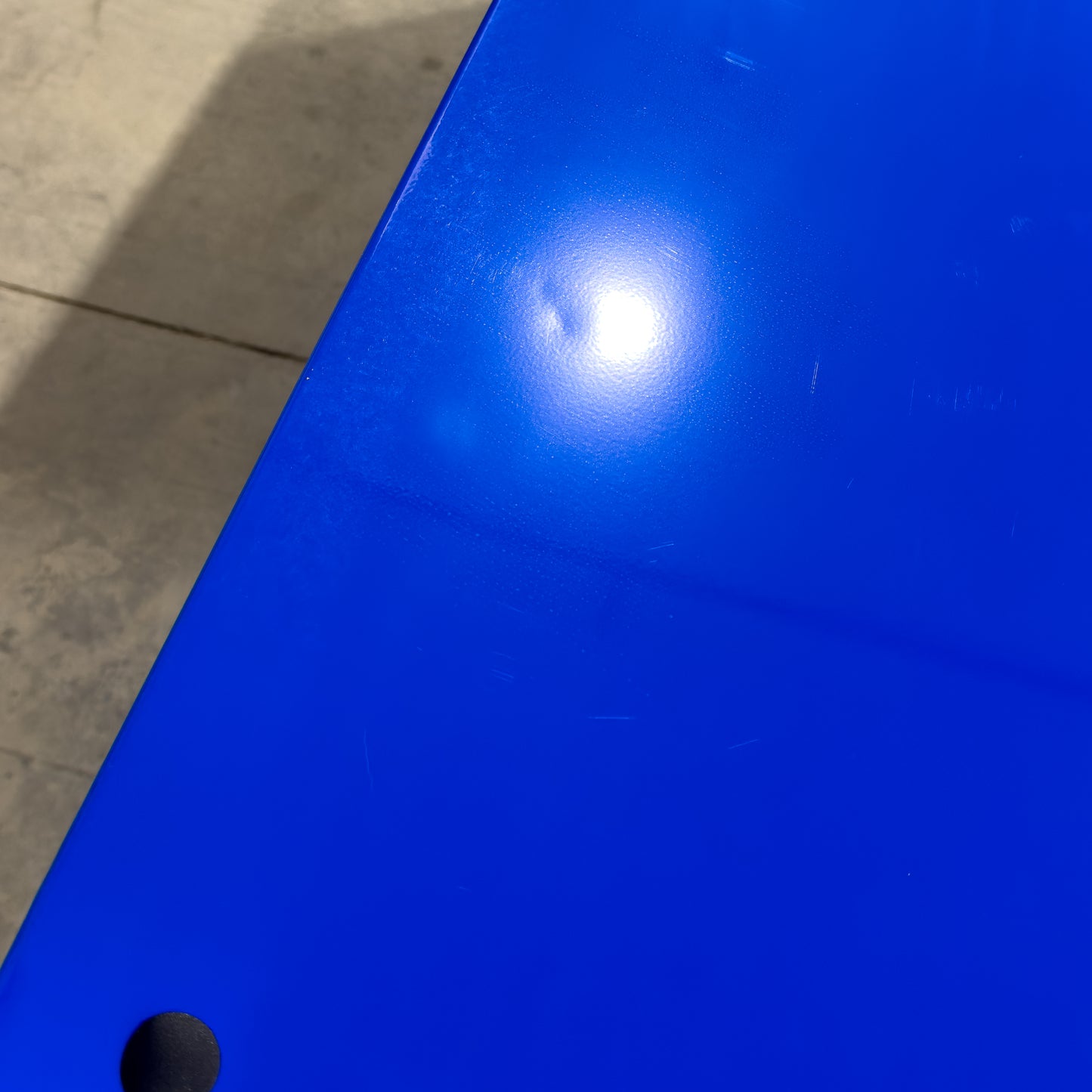 *SCRATCH AND DENT* 72" Hutch - Blue/Blue/Black