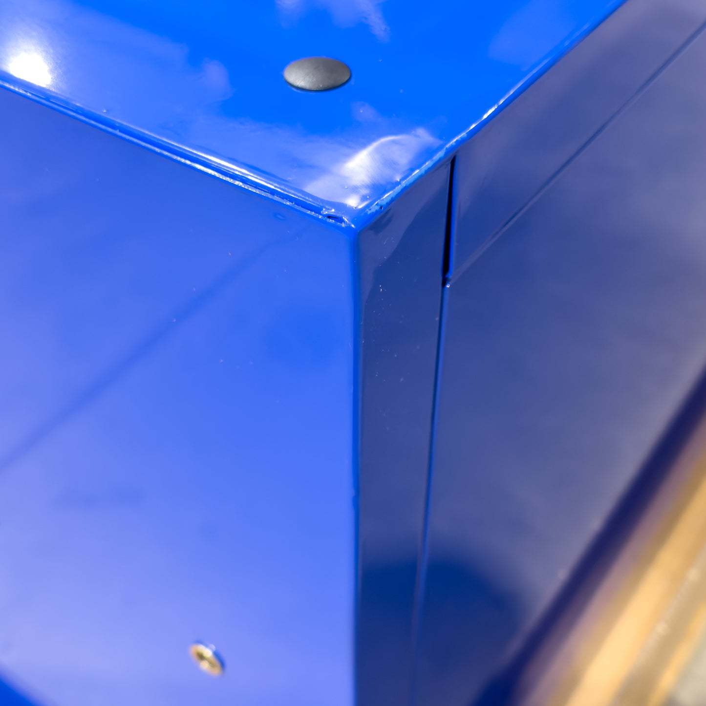 *SCRATCH AND DENT* 72" Hutch - Blue/Blue/Black