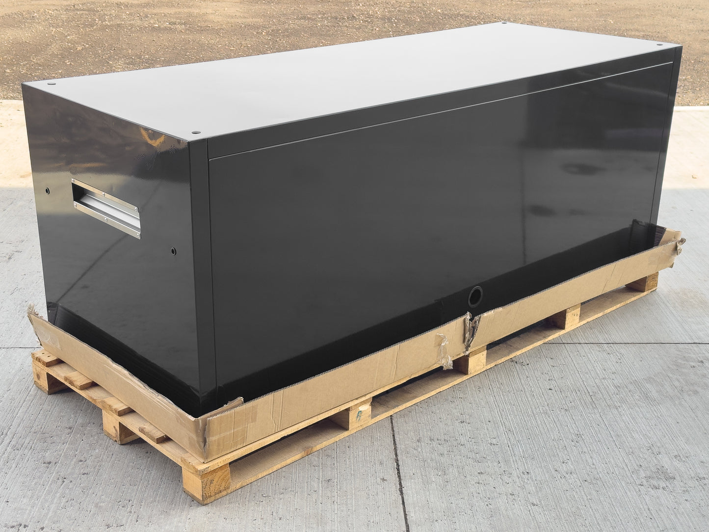 *SCRATCH AND DENT* 72" Hutch - Black/Purple/Black