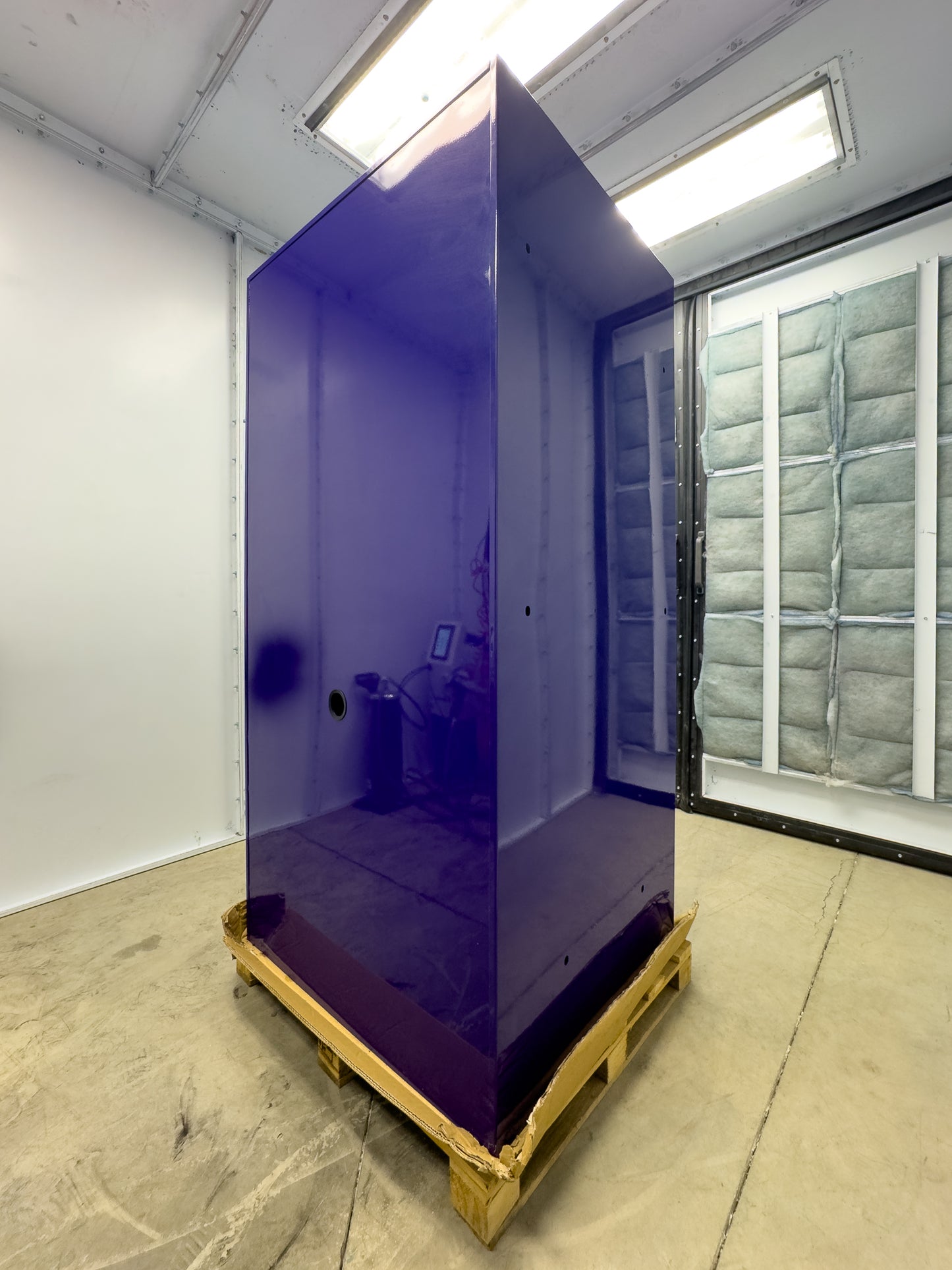 *SCRATCH AND DENT* 32" Locker - Purple/Purple/Black (OV01)